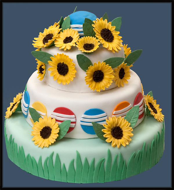 john and cadi celebration cake image