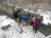 slippery walk on The Great Wall